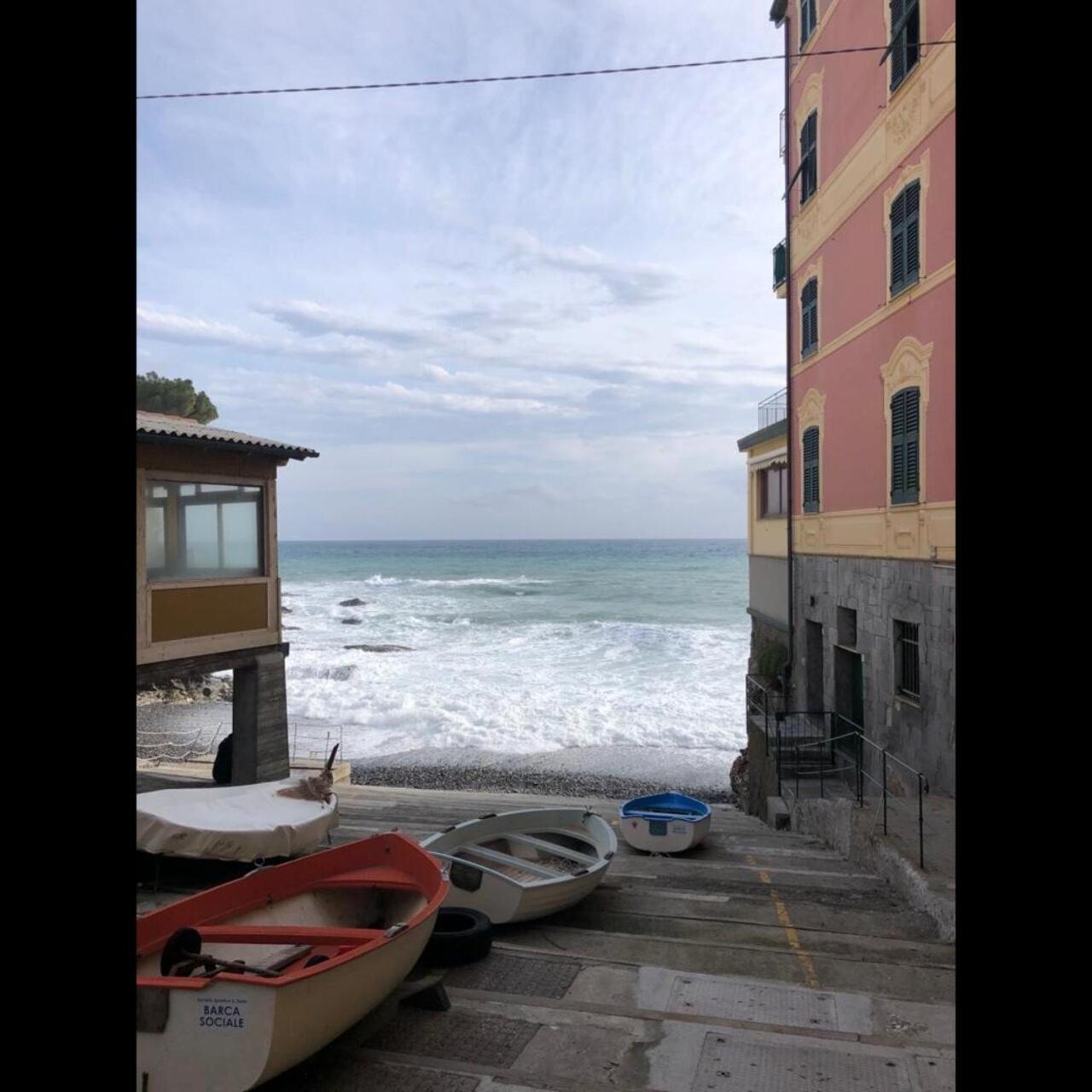 Ferienwohnung In Piazzetta A Nervi Genua Exterior foto